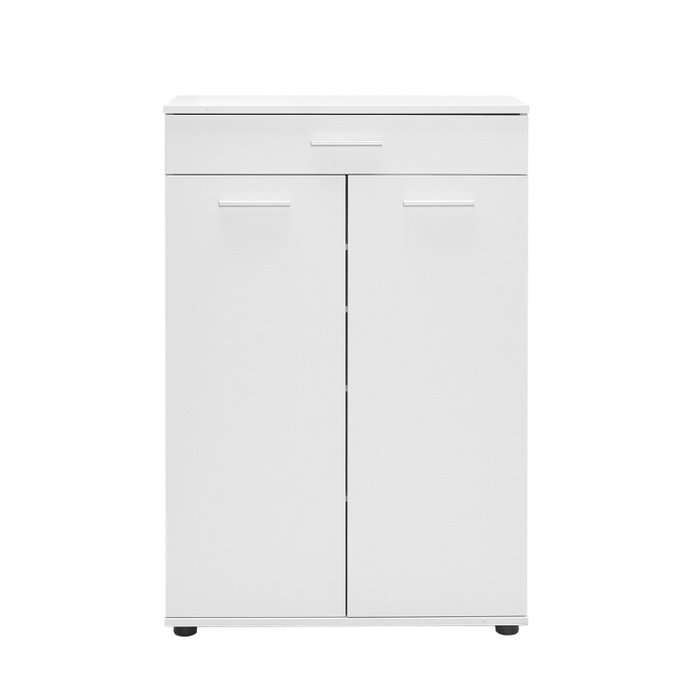Hanah Home Adr-521-Bb-1 Zapatero Organizador Minimalista Blanco Melamina 16mm 73x108x35cm
